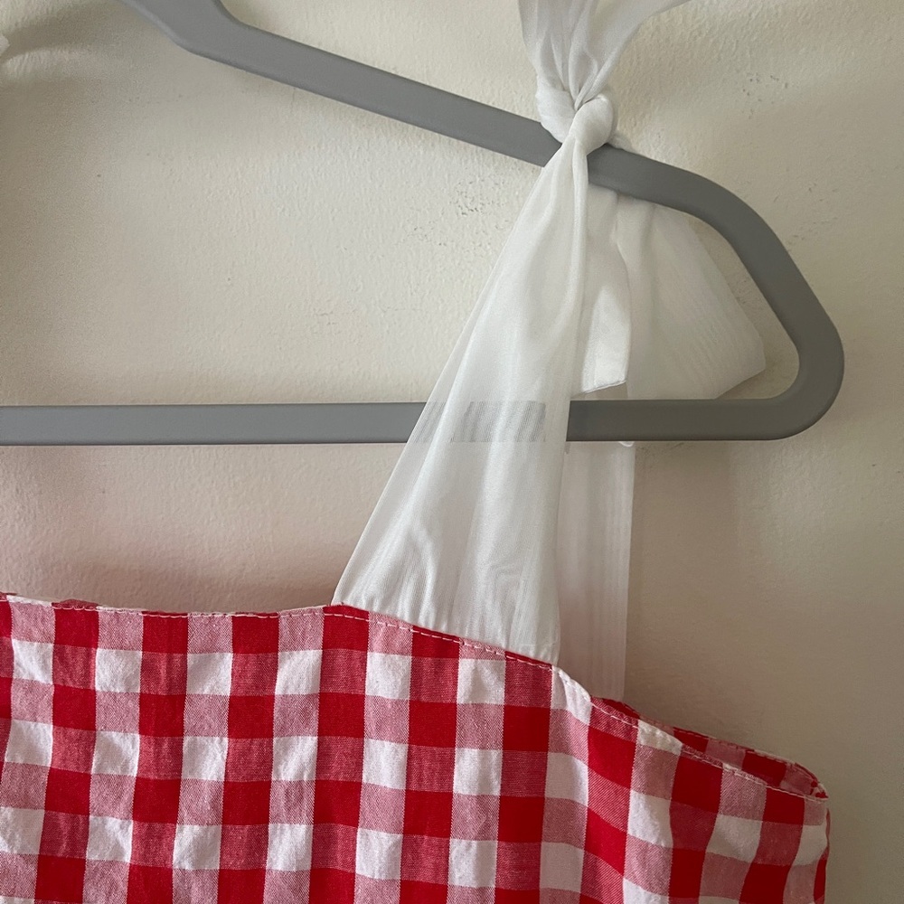Sister Jane Love Note gingham midi dress size XS spring country cottagecore - Picture 5 of 15